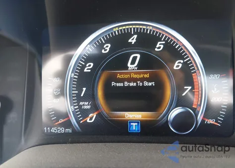 2016 Chevrolet Corvette Stingray z USA, uszkodzony, nr VIN 1G1YB2D70G5124243